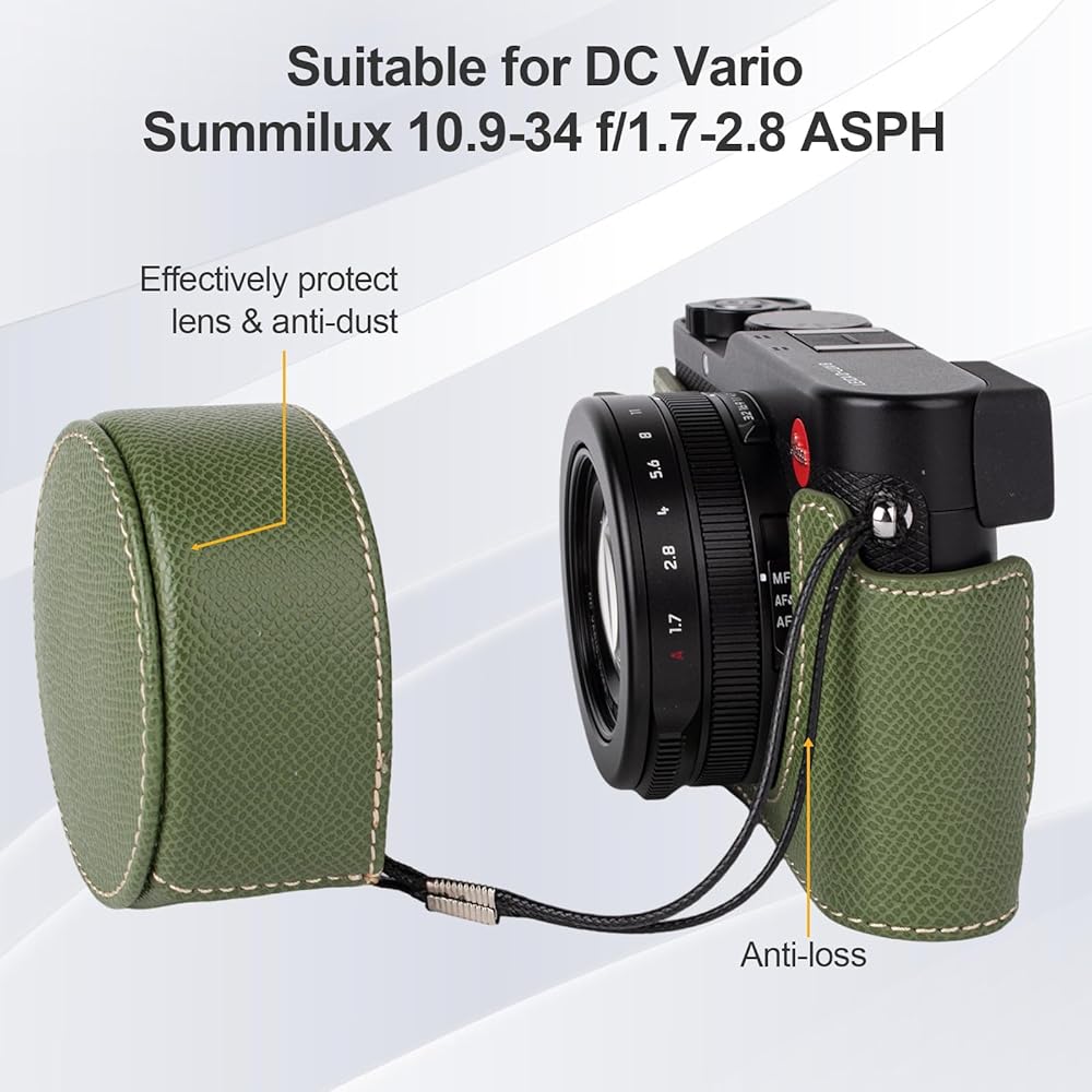 Amazon.co.jp: VOVMOEYA カメラケース For Leica D-LUX8，レンズ